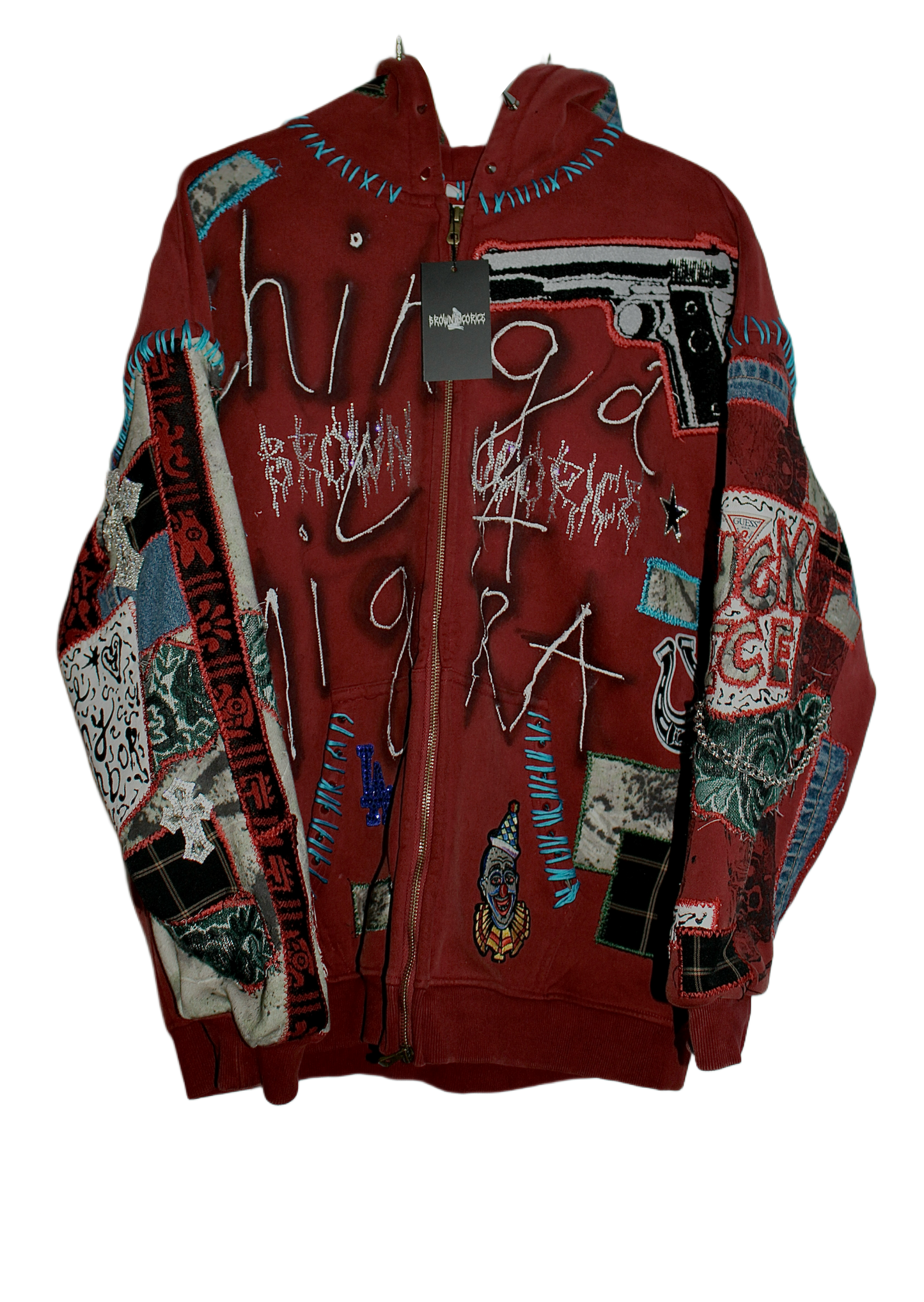 Chinga La Migra Zip-Up