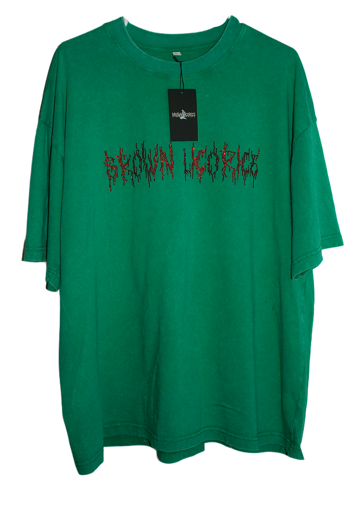 Turquoise Throwback Tee