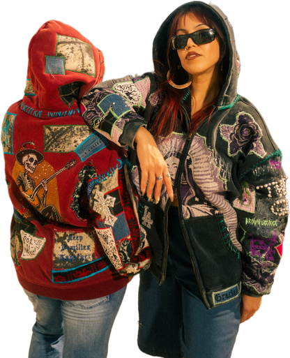 Chinga La Migra Zip-Up