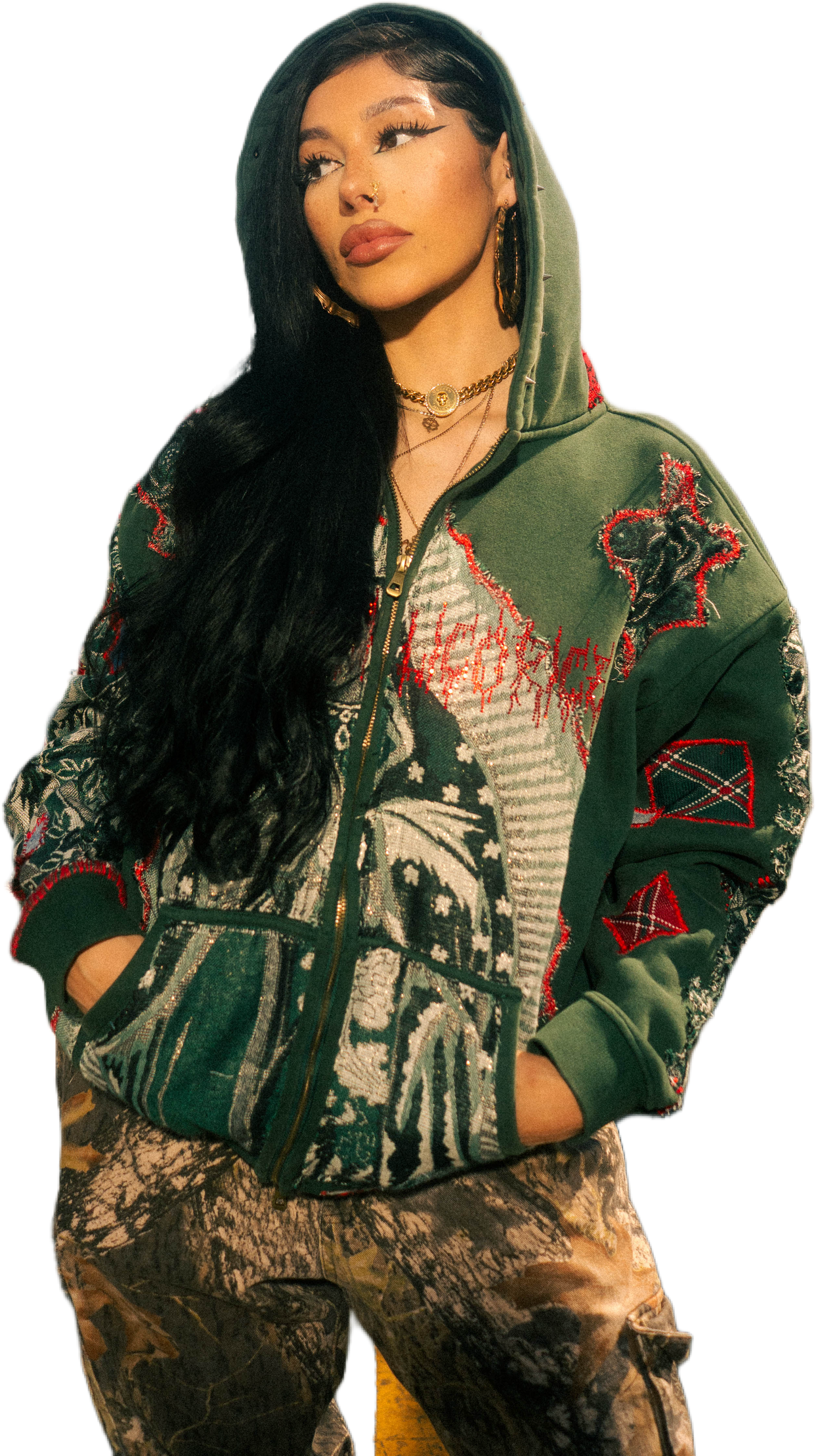 Protect The Cholas Zip-Up