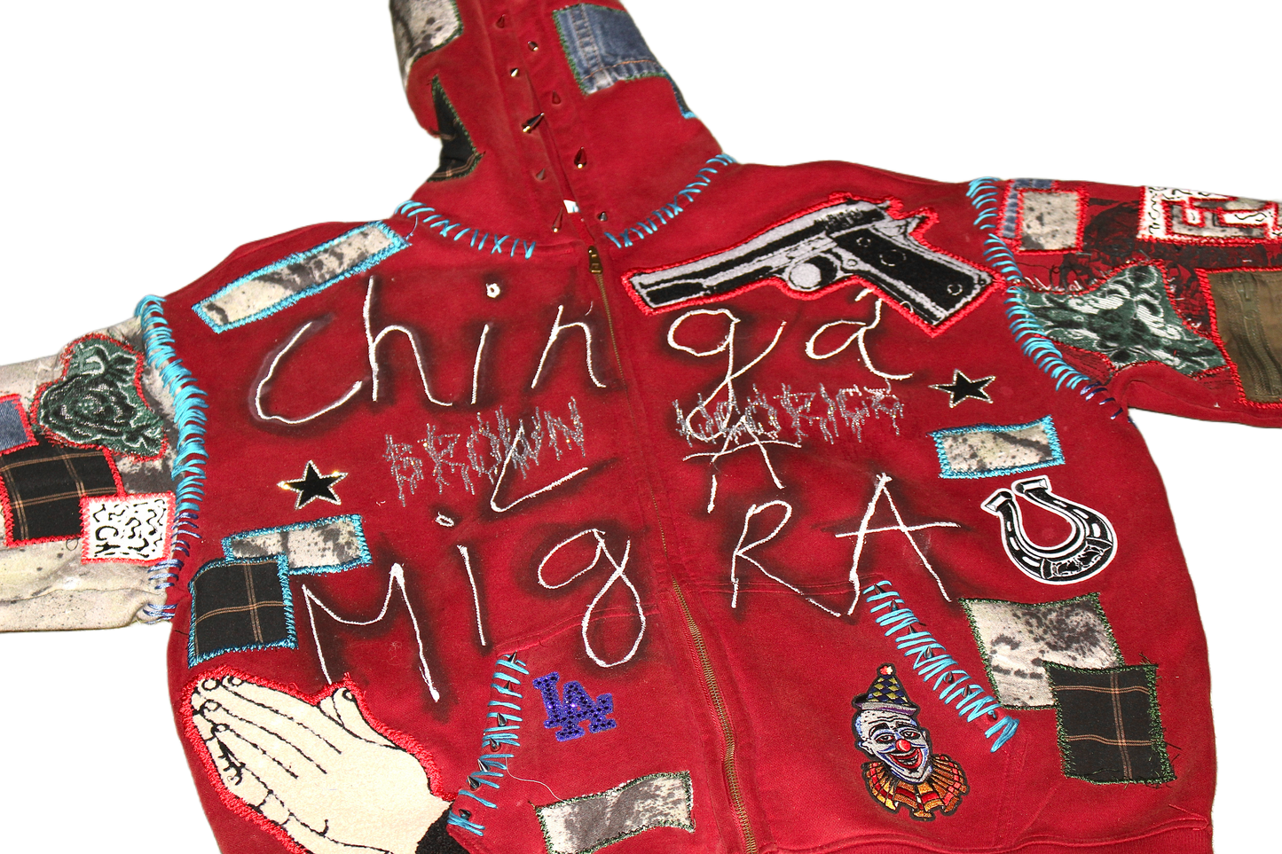 Chinga La Migra Zip-Up