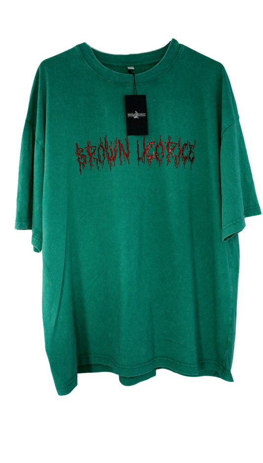 Turquoise Throwback Tee