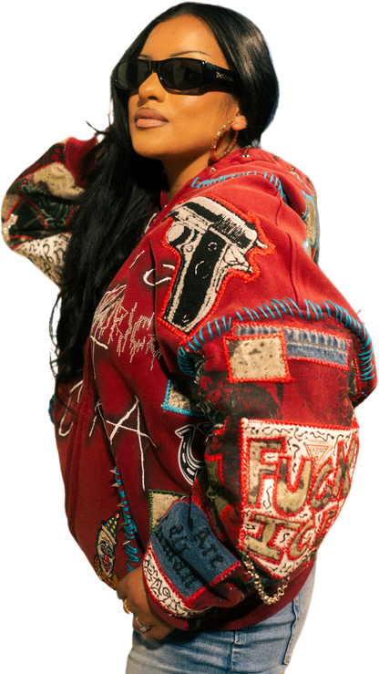 Chinga La Migra Zip-Up
